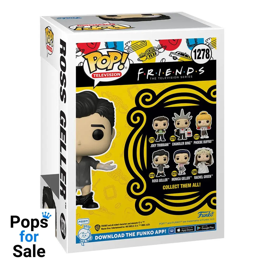 Friends POP! TV Vinyl Figure Ross w/ Leather Pants 9 cm