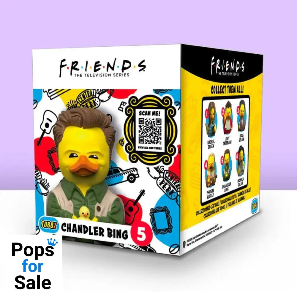 Friends Tubbz PVC Figure Chandler Bing Boxed Edition 10 cm