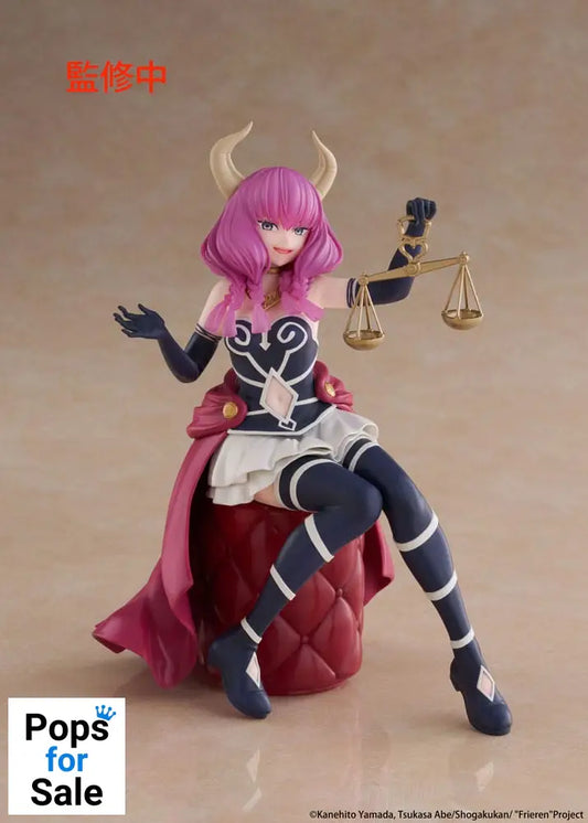 Frieren: Beyond Journey's End PVC Statue Desktop Cute Figure Aura the guillotine 13 cm