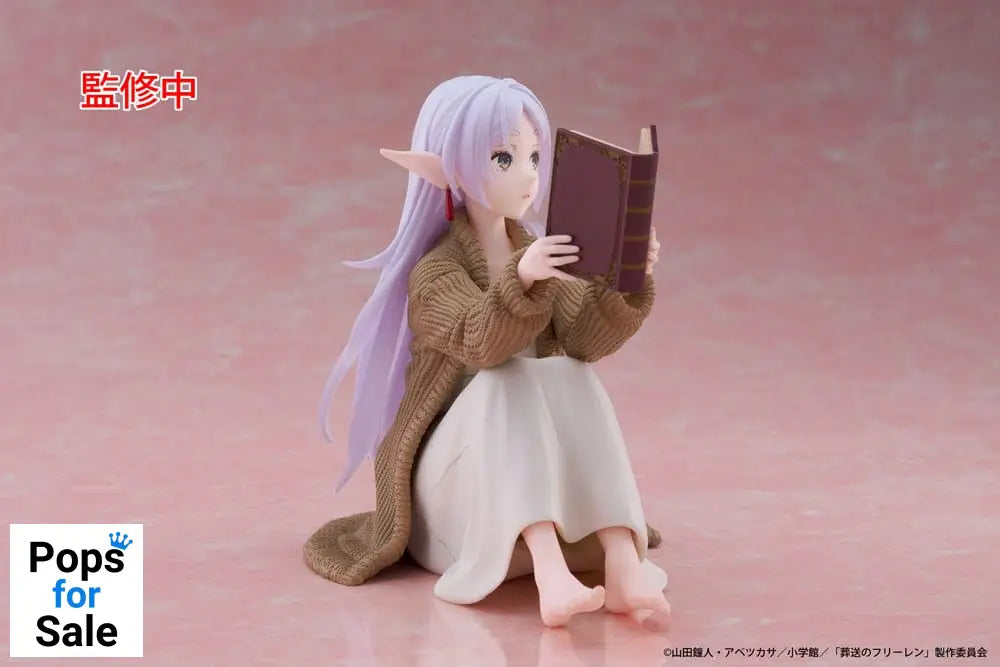 Frieren: Beyond Journey's End PVC Statue Desktop Cute Figure Frieren Roomwear Ver. 13 cm