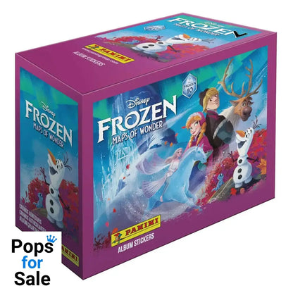 Frozen - Maps of Wonder Sticker Collection Display (24) Trading cards