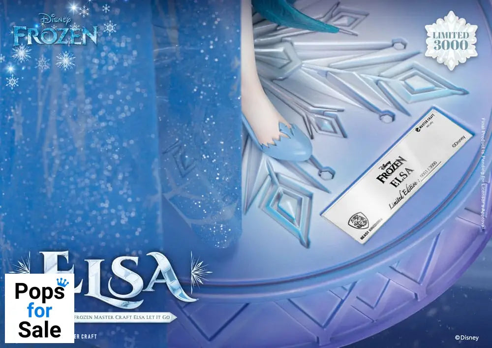 Frozen Master Craft Statue Elsa Let It Go 40 cm