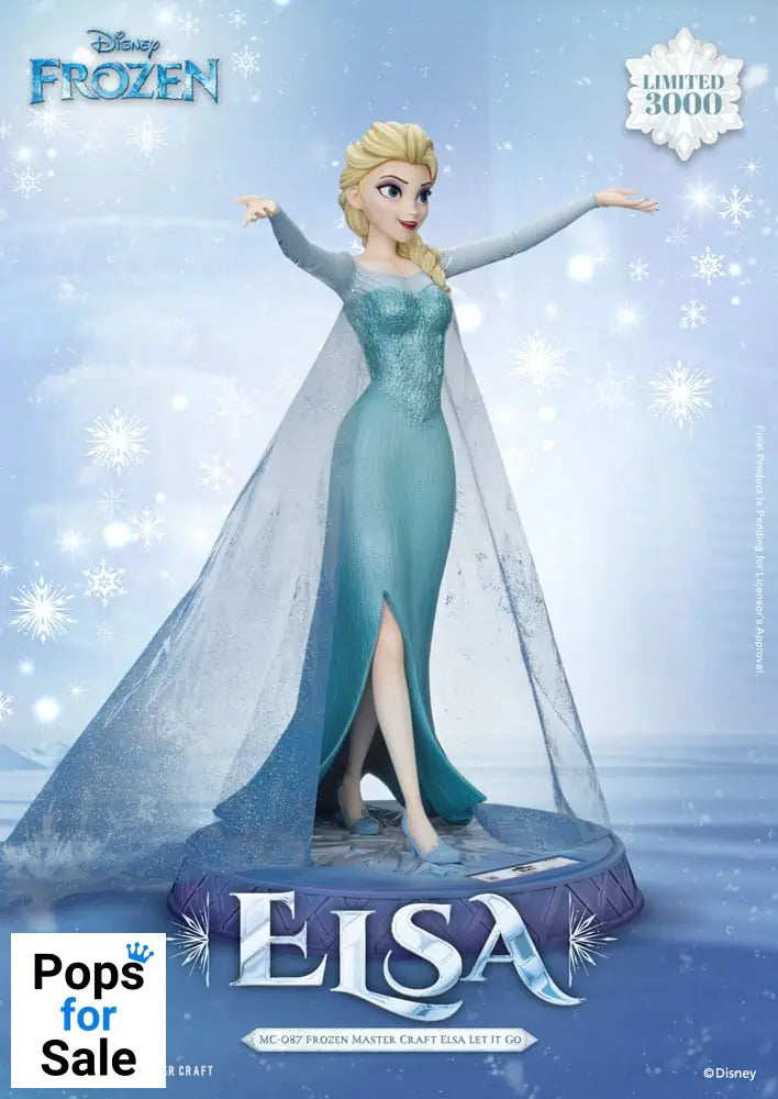 Frozen Master Craft Statue Elsa Let It Go 40 cm