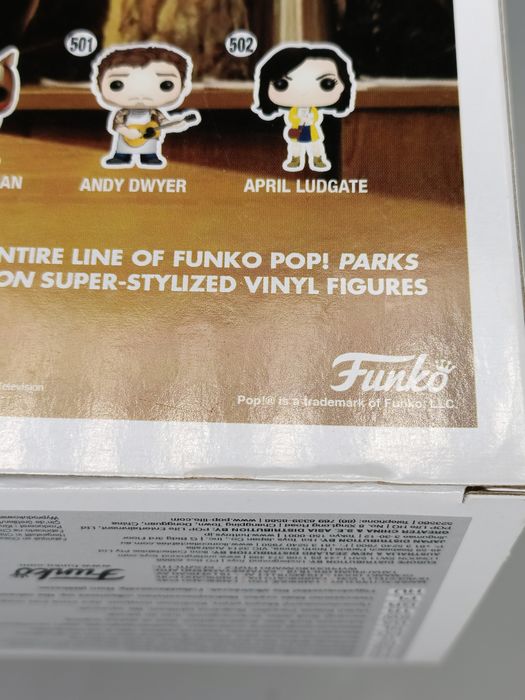 #498 Leslie Knope - Parks & Recreation - Box Damaged Funko POP