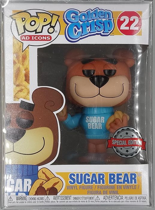 #22 Sugar Bear - Ad Icons - Golden Crisp Cereal Funko POP