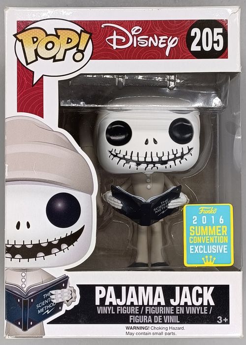 #205 Pajama Jack - Disney Nightmare Before Christ Box Damaged Funko POP
