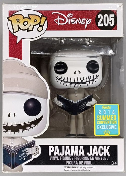 #205 Pajama Jack - Disney Nightmare Before Christ Box Damaged Funko POP