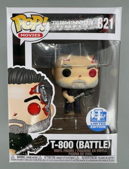 #821 T-800 (Battle) - Terminator: Dark Fate Funko POP