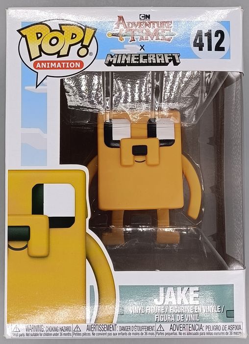 #412 Jake (Minecraft) - Adventure Time - Box Damaged Funko POP