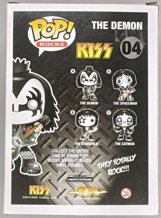 #04 The Demon - KISS Funko POP