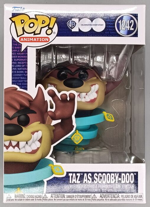 1242 Taz (as Scooby-Doo) - Scooby Doo Funko POP