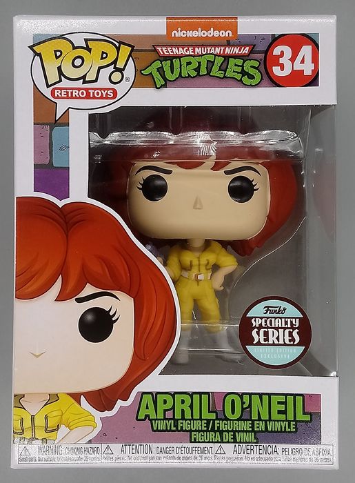 #34 April O'Neil (Retro) - Teenage Mutant Ninja Turtles Funko POP