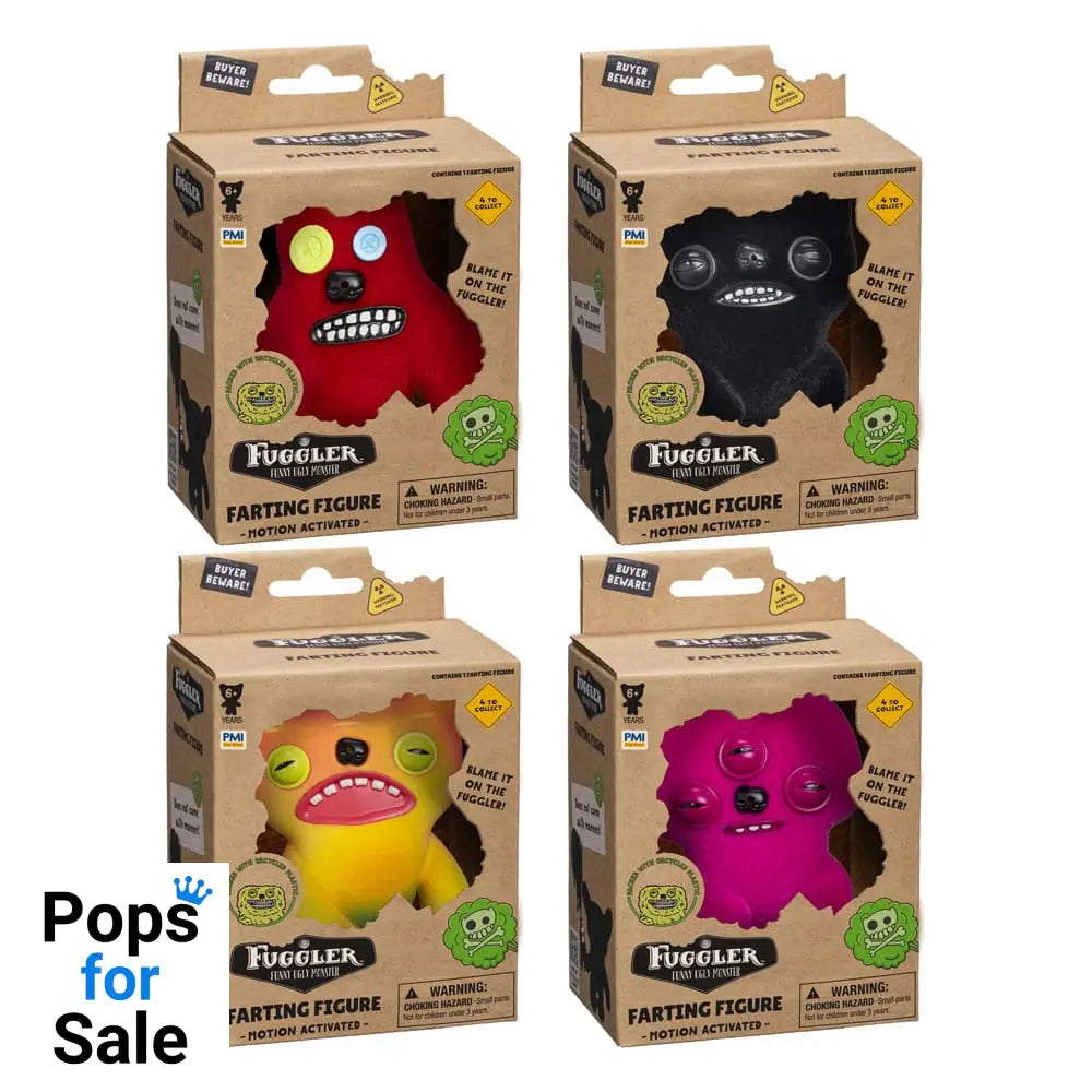 Fuggler: Farting Figures Window Box Assortment (12) Mini-figures