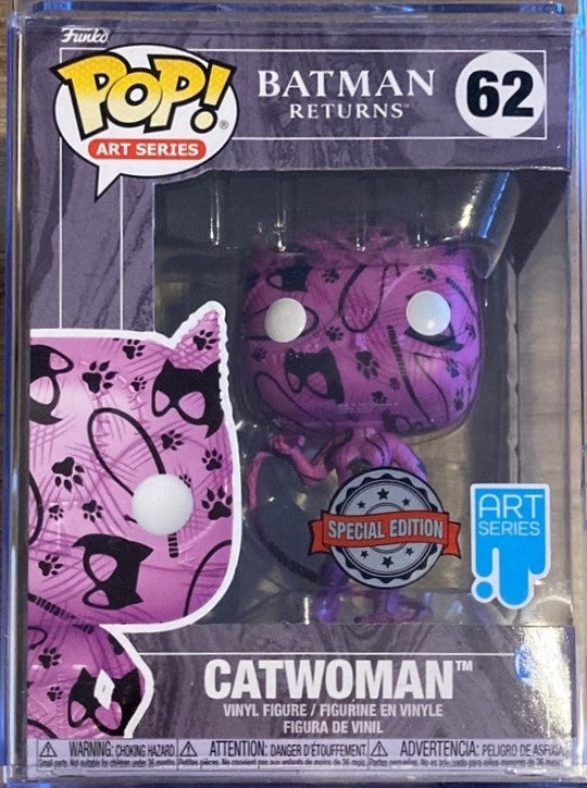 ! Art Series: Batman Returns - Catwoman - In Hard Stack Funko POP