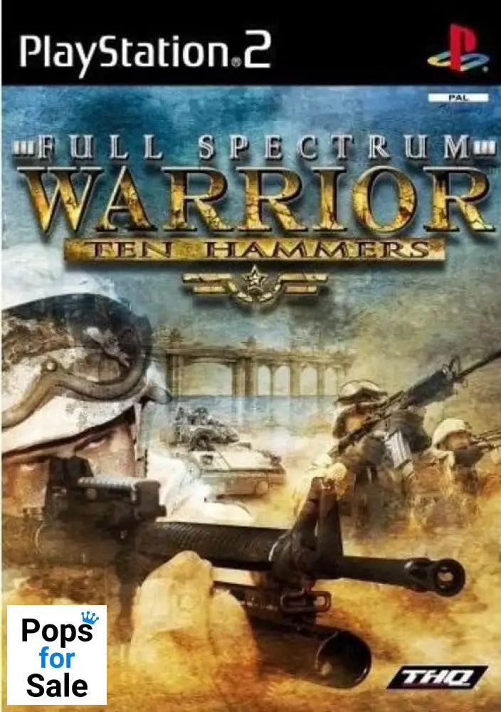 Full Spectrum Warrior: Ten Hammers for Playstation 2 (PS2) - [No Manual]