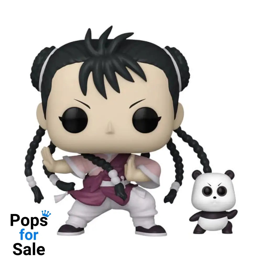 Fullmetal Alchemist Brotherhood POP & Buddy! Animation Vinyl Figure May Chang w/Panda 9 cm POP! Figures