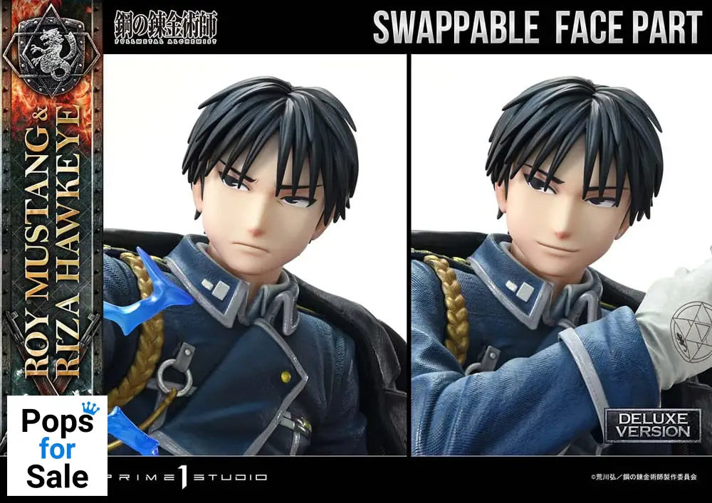 Fullmetal Alchemist Concept Masterline Statue 1/6 Roy Mustang & Riza Hawkeye Deluxe Bonus Version 50 cm Statues