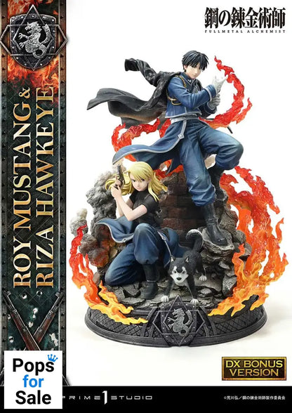 Fullmetal Alchemist Concept Masterline Statue 1/6 Roy Mustang & Riza Hawkeye Deluxe Bonus Version 50 cm Statues