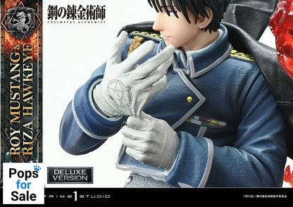 Fullmetal Alchemist Concept Masterline Statue 1/6 Roy Mustang & Riza Hawkeye Deluxe Version 50 cm