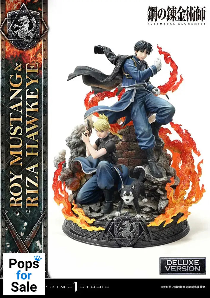 Fullmetal Alchemist Concept Masterline Statue 1/6 Roy Mustang & Riza Hawkeye Deluxe Version 50 cm