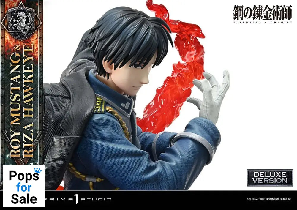 Fullmetal Alchemist Concept Masterline Statue 1/6 Roy Mustang & Riza Hawkeye Deluxe Version 50 cm