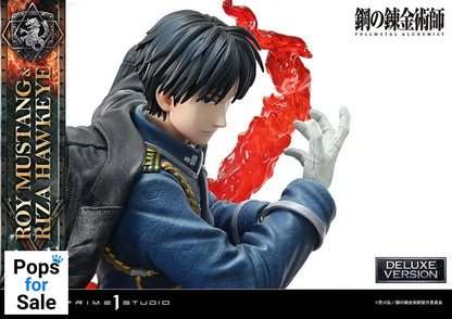 Fullmetal Alchemist Concept Masterline Statue 1/6 Roy Mustang & Riza Hawkeye Deluxe Version 50 cm