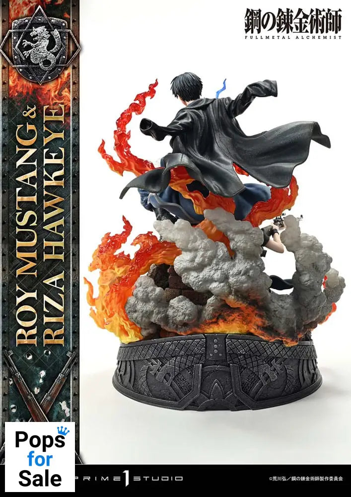Fullmetal Alchemist Concept Masterline Statue 1/6 Roy Mustang & Riza Hawkeye Regular Version 50 cm Statues
