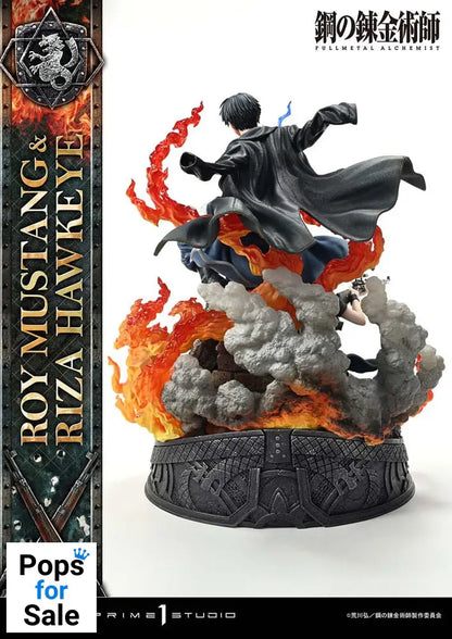 Fullmetal Alchemist Concept Masterline Statue 1/6 Roy Mustang & Riza Hawkeye Regular Version 50 cm Statues