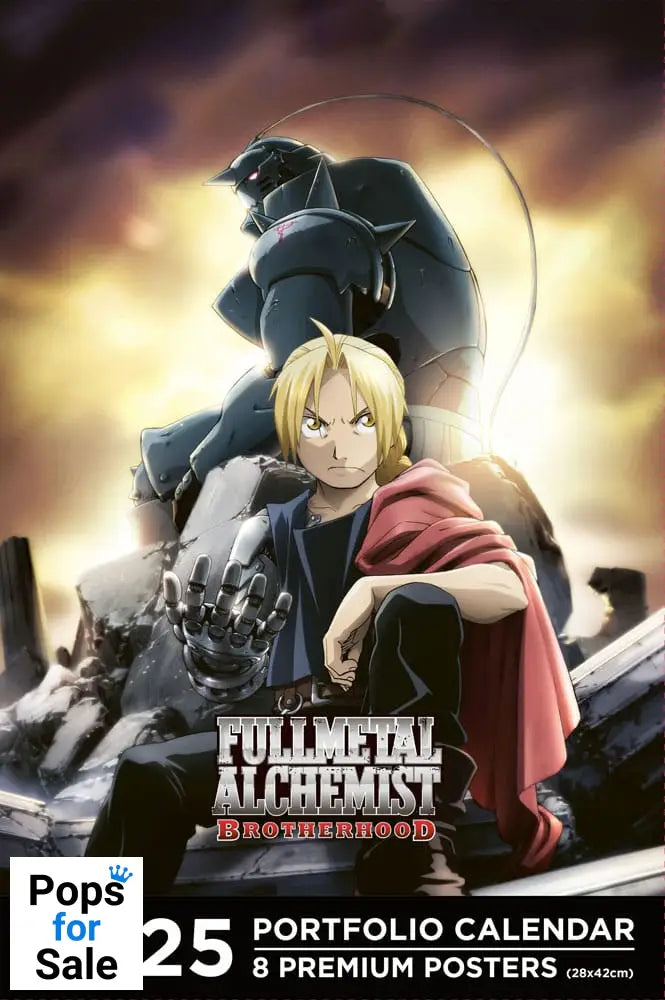 Fullmetal Alchemist Portfolio Calendar 2025 *English Version*