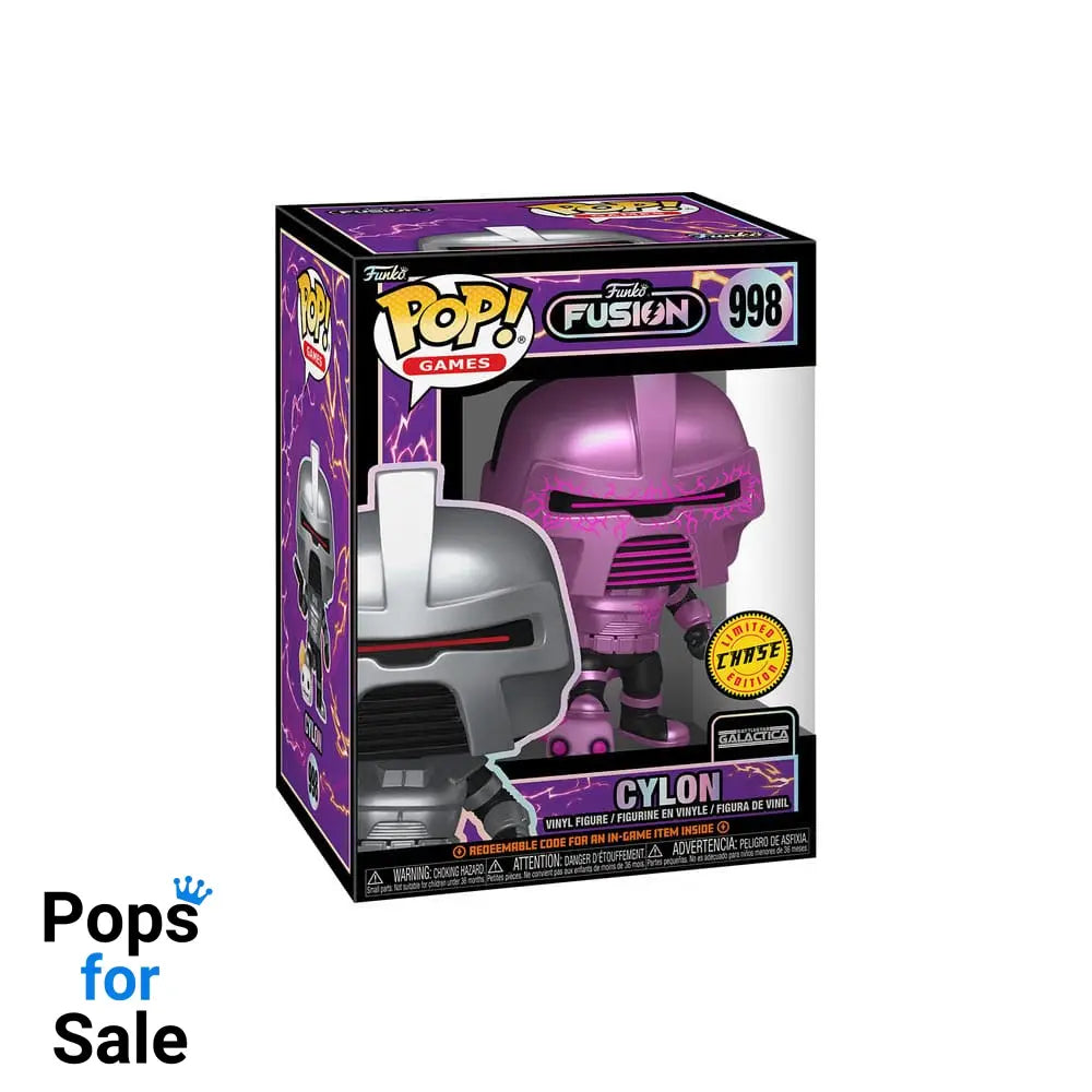 Funko Fusion: Battlestar Galactica POP! Animation Vinyl Figures Cylon w/Chase 9 cm Assortment (6) POP! Figures
