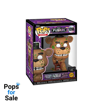 Funko Fusion POP! Games Vinyl Figures Freddy Fazbear with Pizza Launcher w/CH 9 cm Assortment (6)