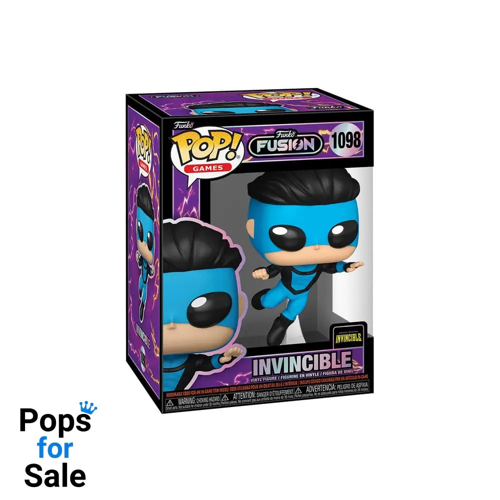 Funko Fusion POP! Games Vinyl Figures Invincible w/CH 9 cm Assortment (6)