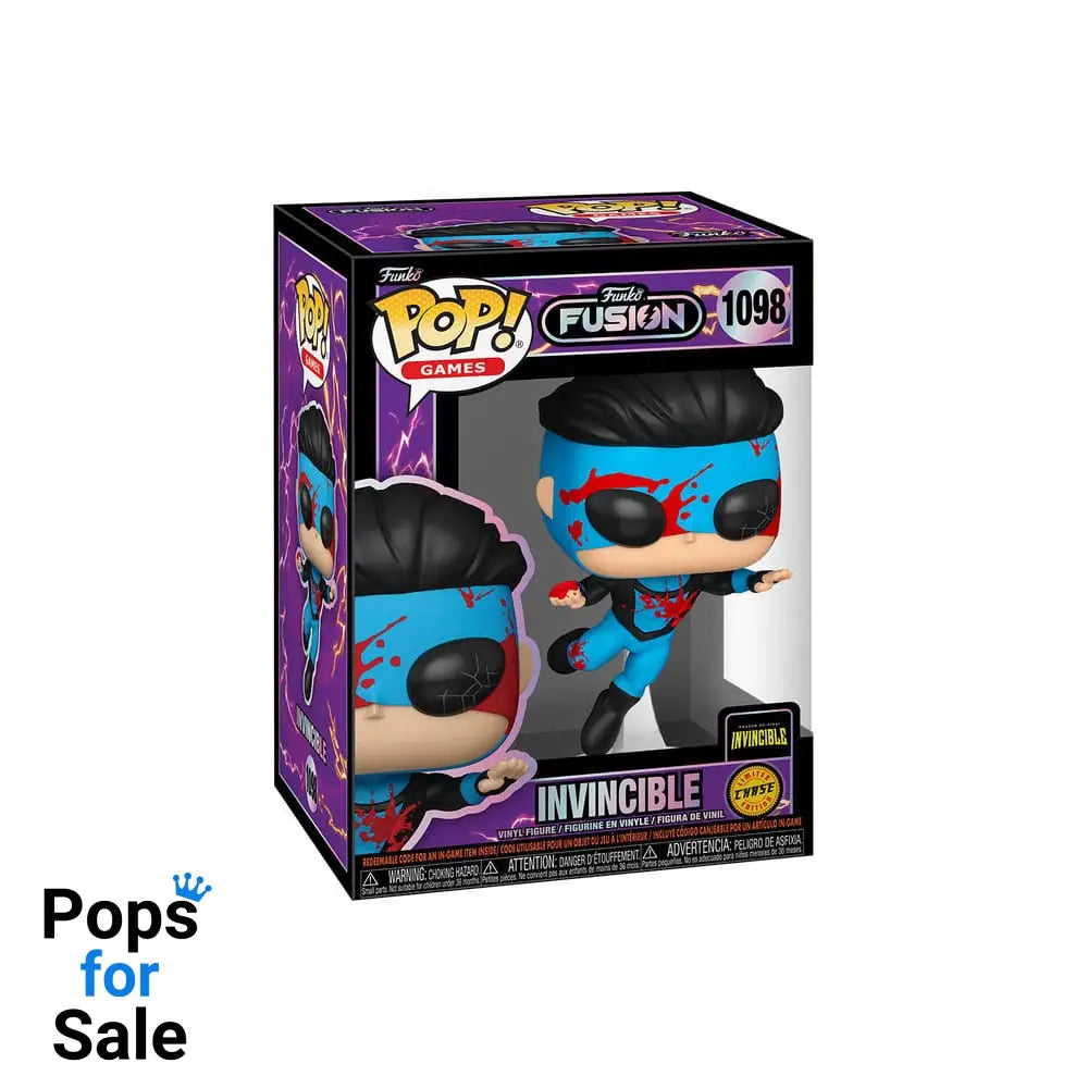 Funko Fusion POP! Games Vinyl Figures Invincible w/CH 9 cm Assortment (6)