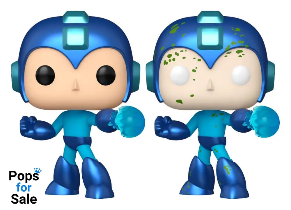 Funko Fusion POP! Games Vinyl Figures Mega Man w/CH 9 cm Assortment (6)