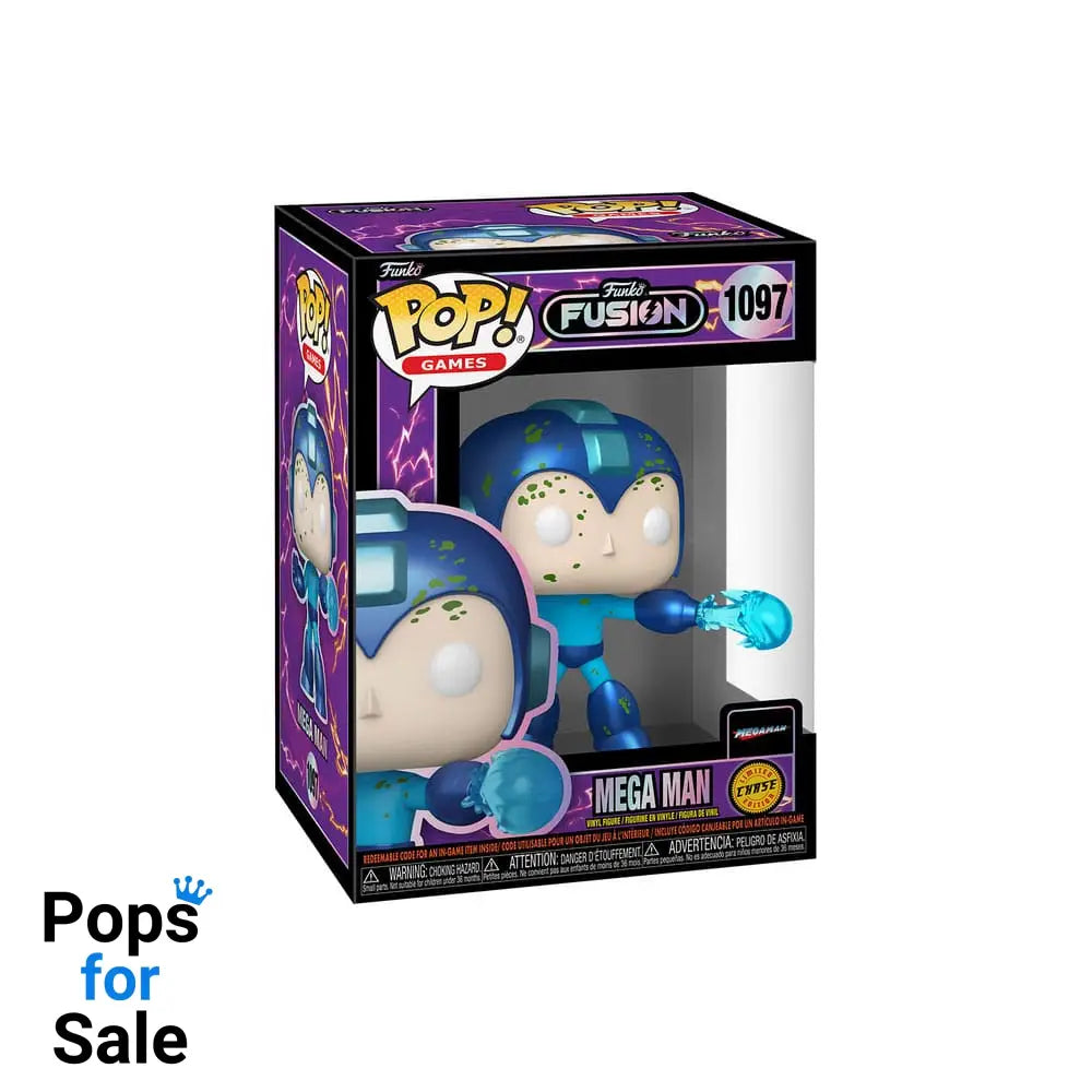 Funko Fusion POP! Games Vinyl Figures Mega Man w/CH 9 cm Assortment (6)