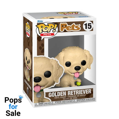 Funko-Legacy POP! Pets Vinyl Figure Golden Retriever 9 cm