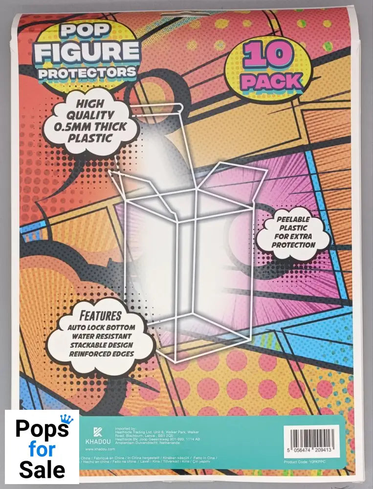 Funko POP Protectors 0.5mm Strong Thickness - 10 Pack