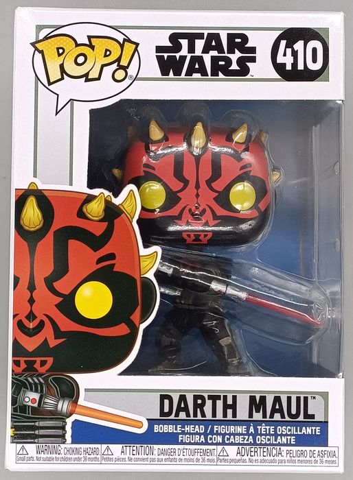 #410 Darth Maul - Star Wars Clone Wars - Box Damaged Funko POP
