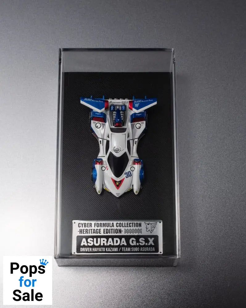 Future GPX Cyber Formula Vehicle Asurada G.S.X Heritage Edition 7 cm Statues