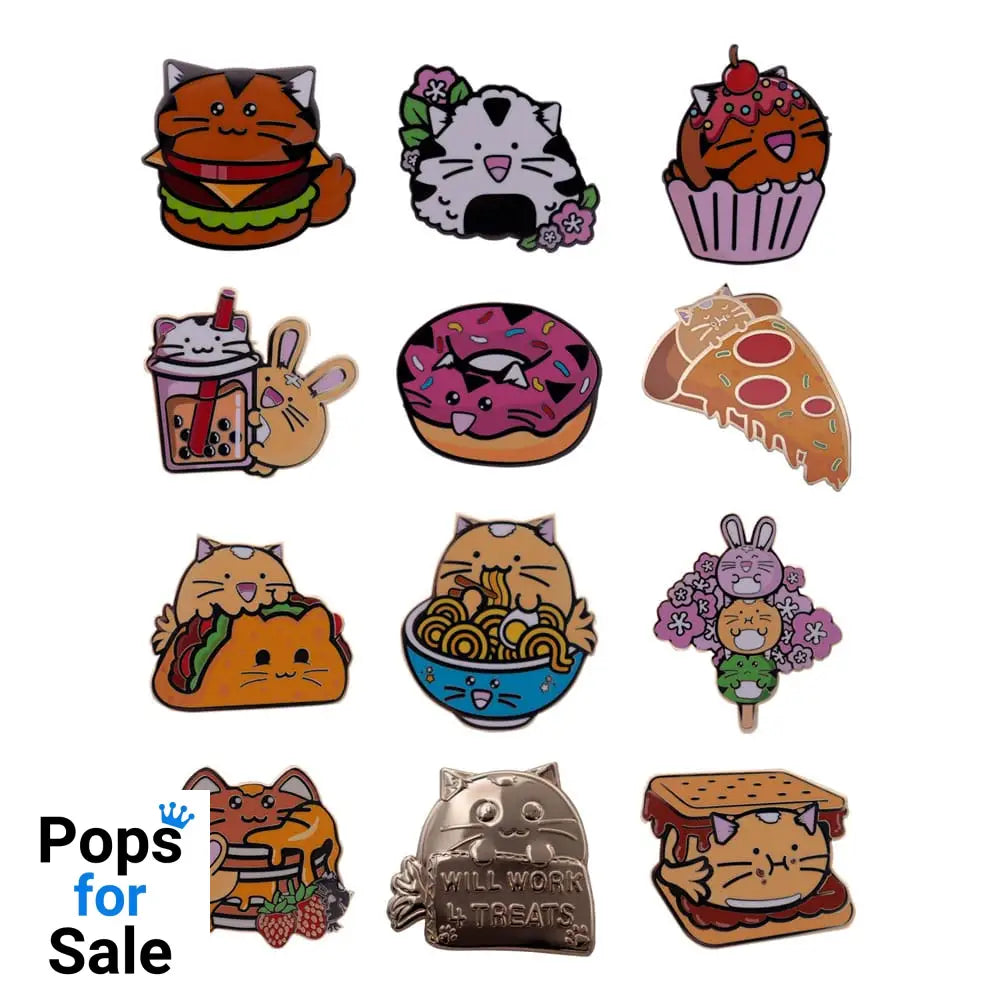 Fuzzballs Pin Badge Mystery Pin Badge Display (12)