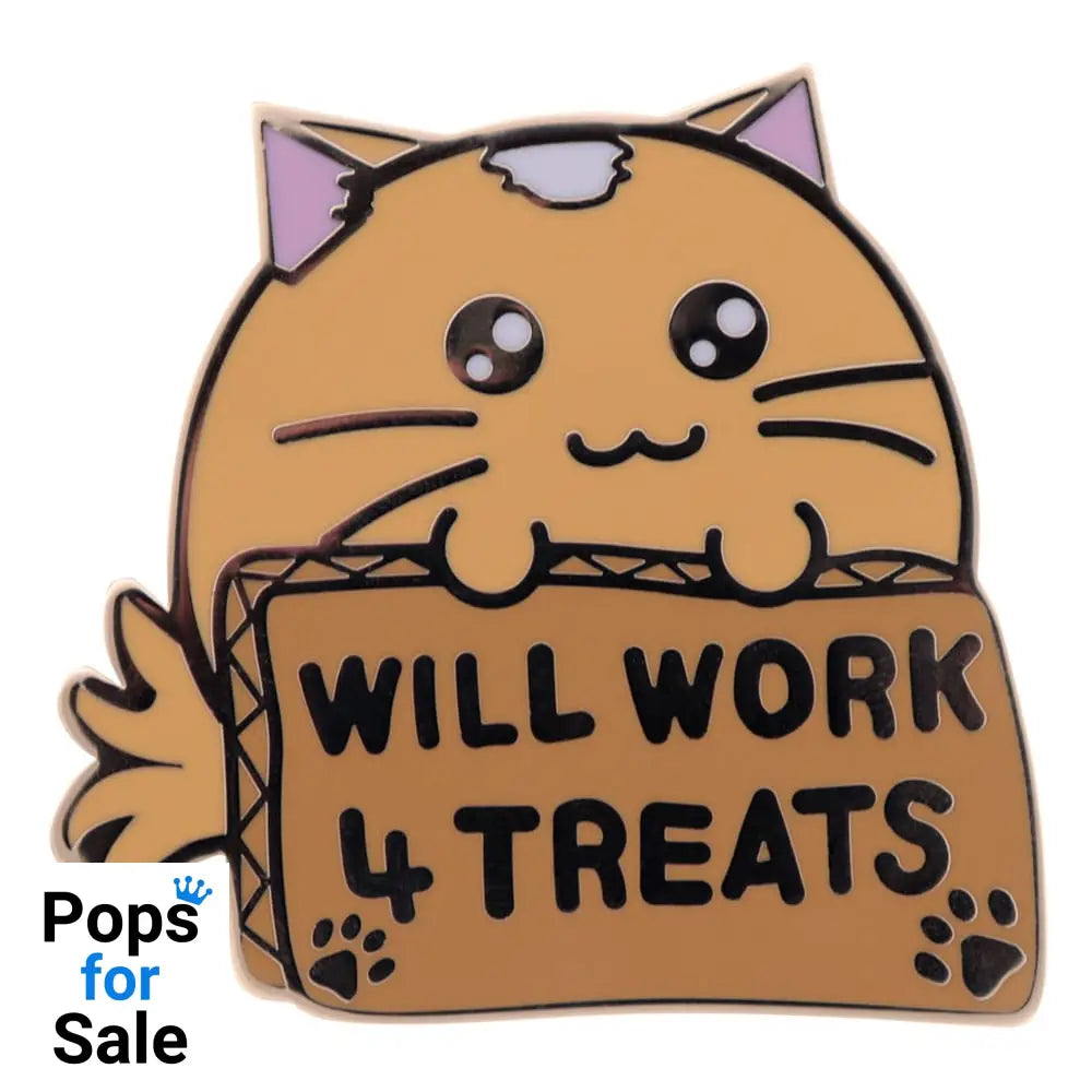 Fuzzballs Pin Badge Whisky Will Work 4 Treats Limited Edition