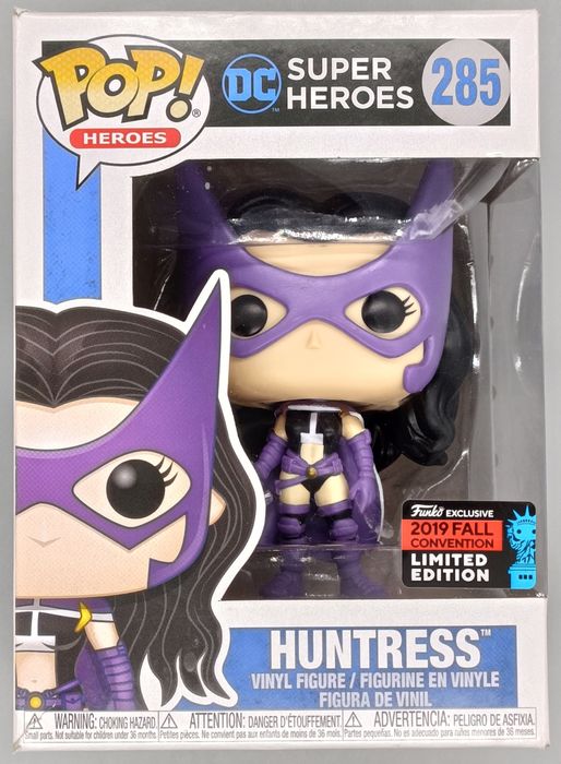 285 Huntress - DC Super Heroes - 2019 Con - Box Damaged Funko POP