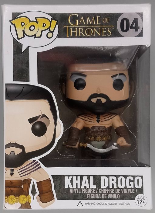 04 Khal Drogo - Game of Thrones - Funko POP - Box Damaged