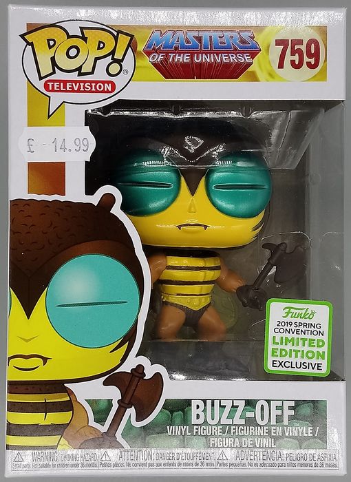 759 Buzz-Off - Masters Of The Universe - 2019 Con Funko POP