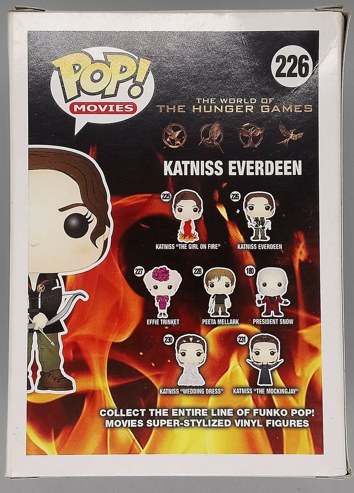 226 Katniss Everdeen - The Hunger Games - Box Damaged Funko POP