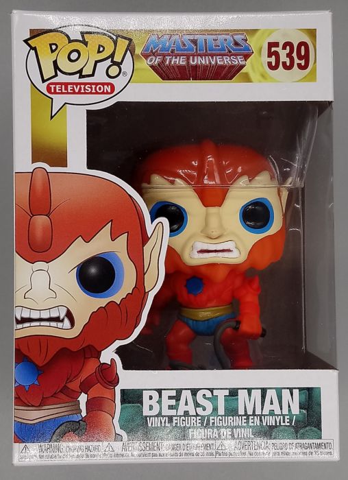 #539 Beast Man - Masters of the Universe - Box Damaged Funko POP