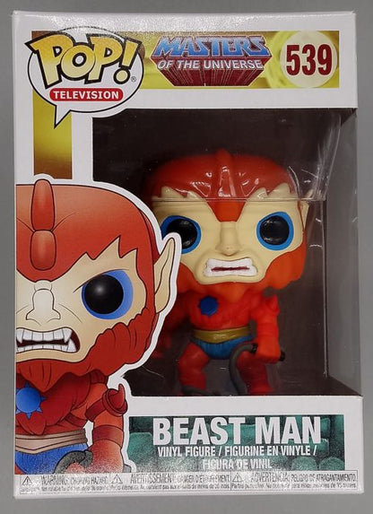 #539 Beast Man - Masters of the Universe - Box Damaged Funko POP