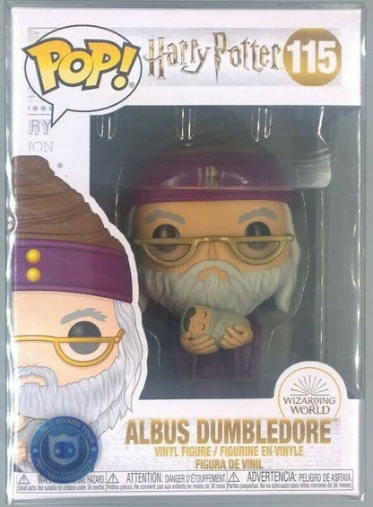 115 Albus Dumbledore (w/ Baby Harry) - Harry Potter Funko POP - Box Damaged