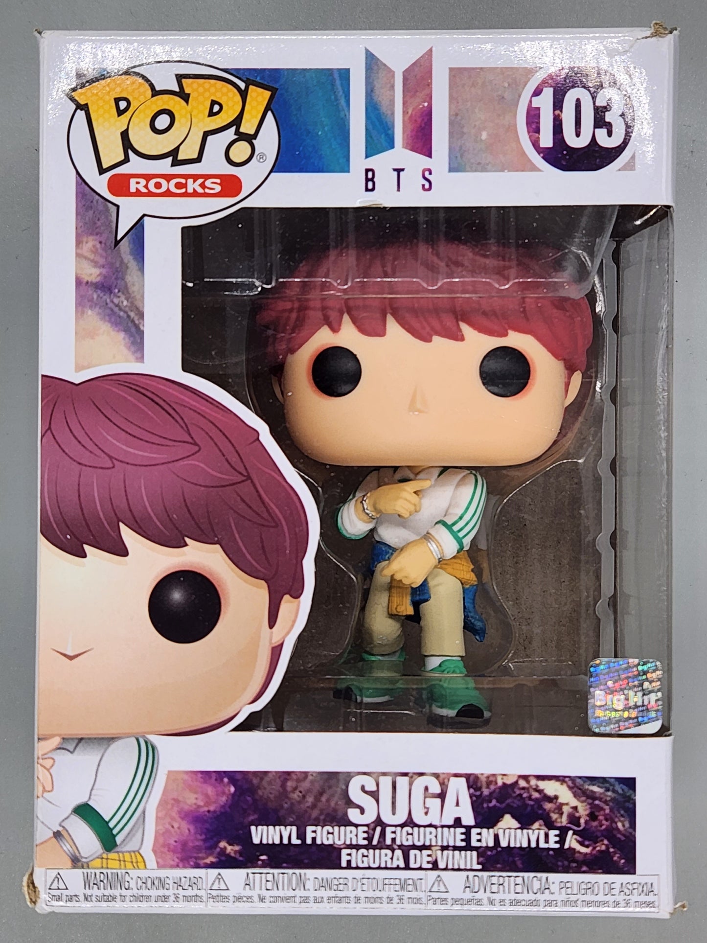 103 Suga - BTS - Funko POP - Box Damaged