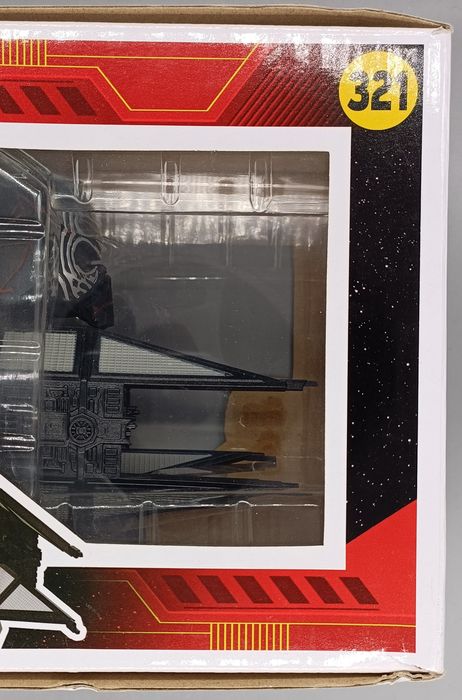 #321 Supreme Leader Kylo Ren (TIE Whisper) Deluxe Sta Box Damaged Funko POP